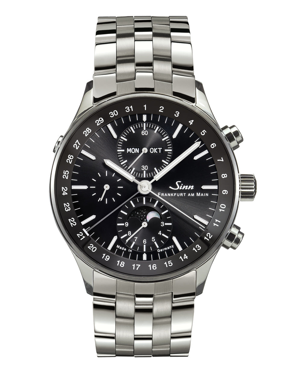 Sinn watch - 6012 - Leather bracelet + metal bracelet