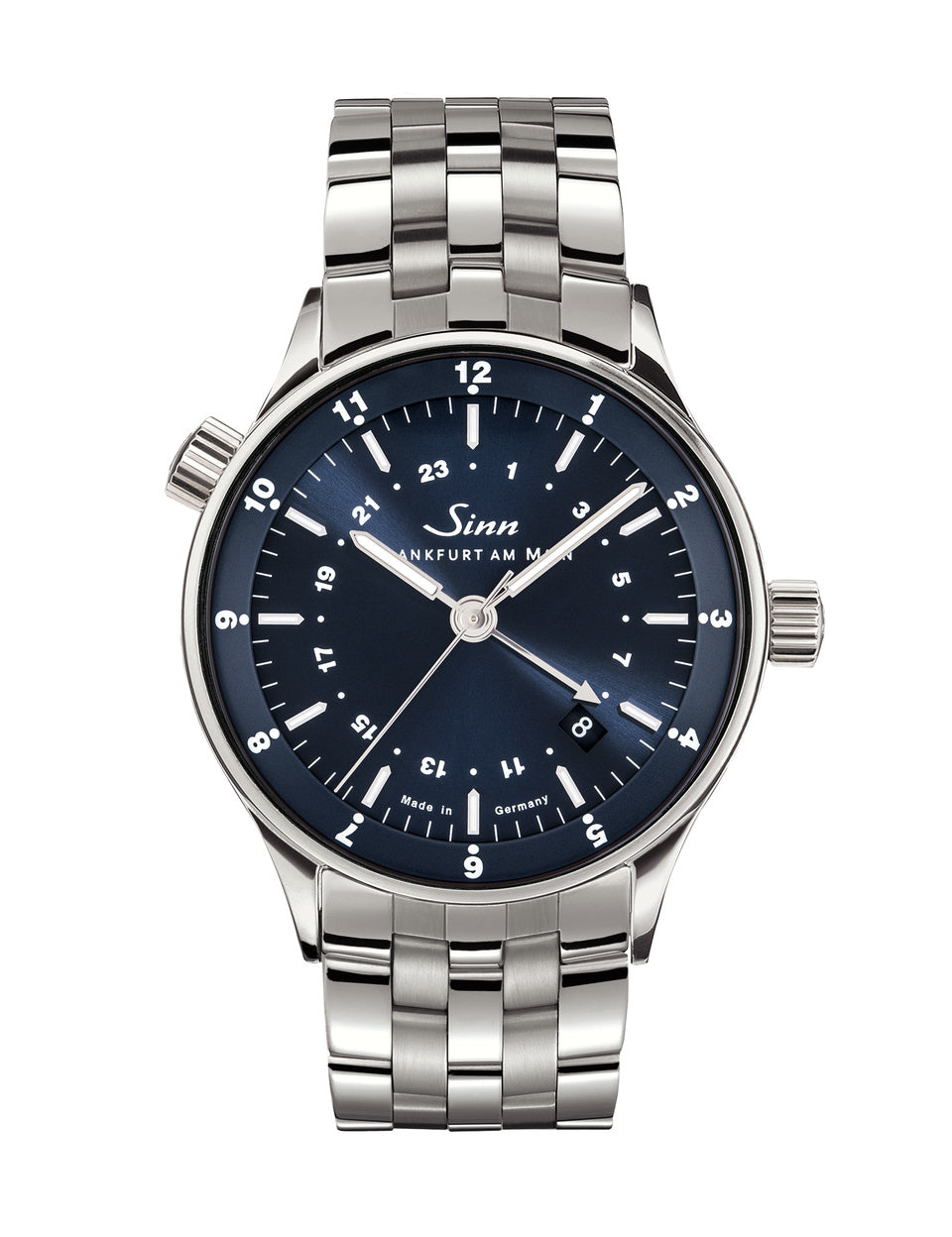 Sinn watch - 6060 B - Leather bracelet + metal bracelet