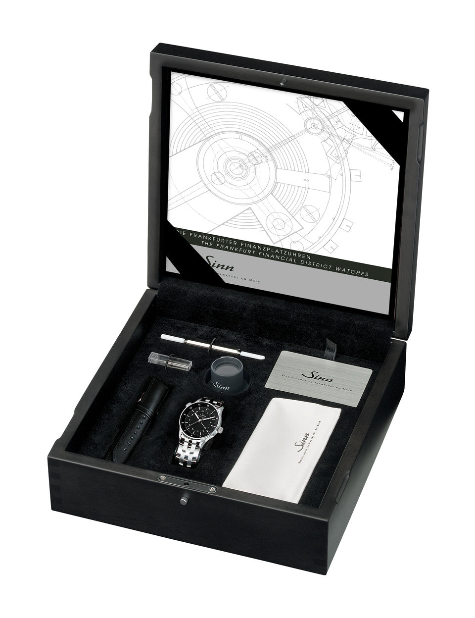 Sinn watch - 6060 - Leather bracelet + metal bracelet