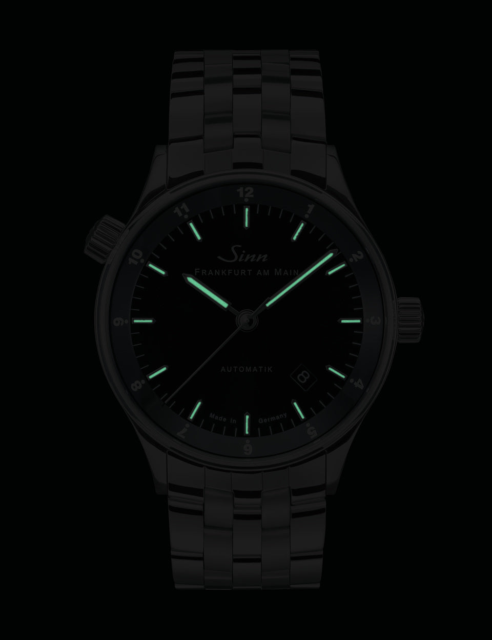 Sinn watch - 6068 - Leather bracelet + metal bracelet