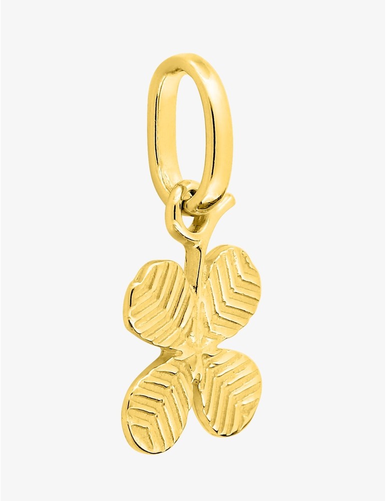 Pendentif trèfle en or 9ct