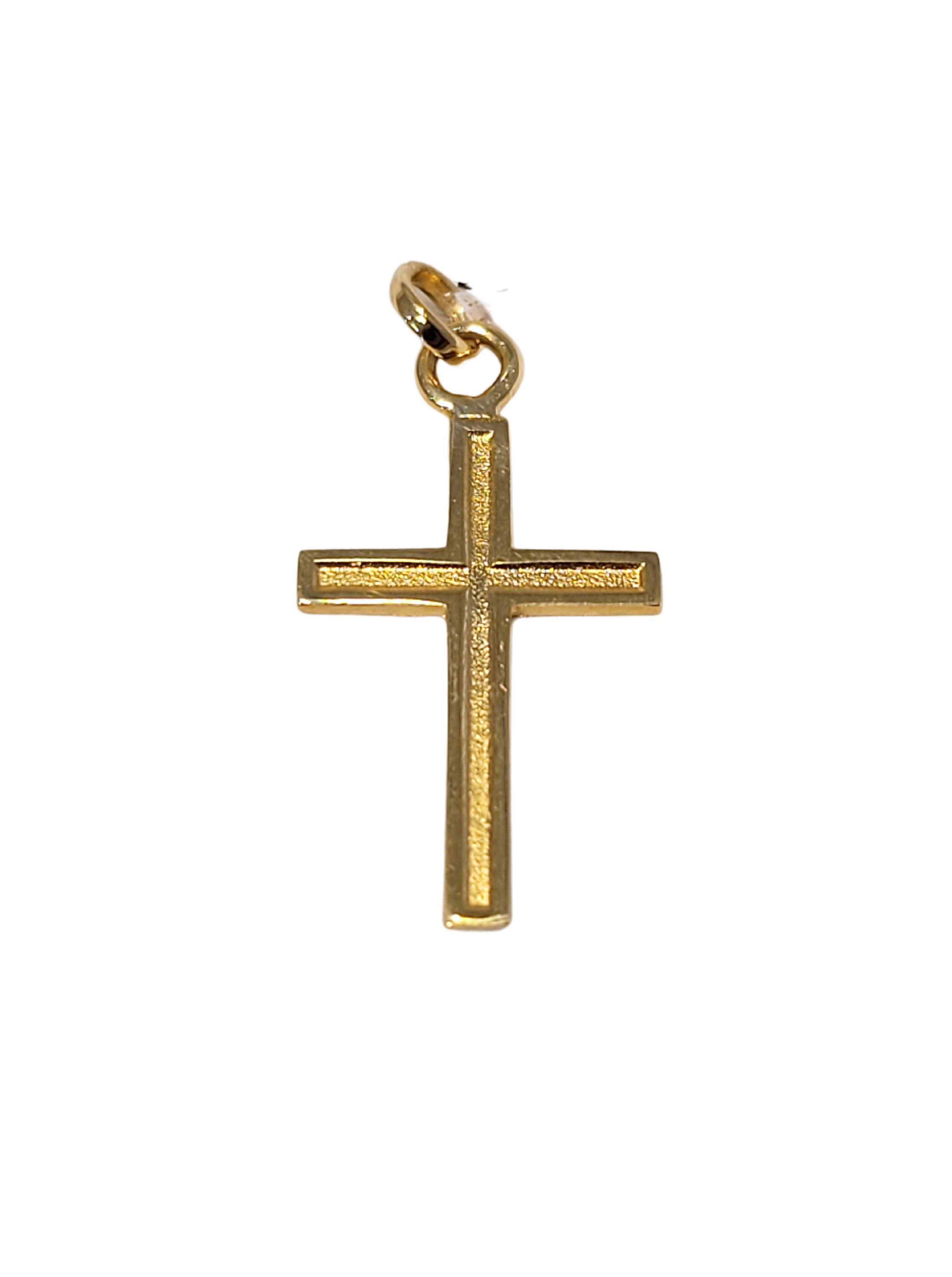 Pendentif Croix en or jaune 18ct 360-365
