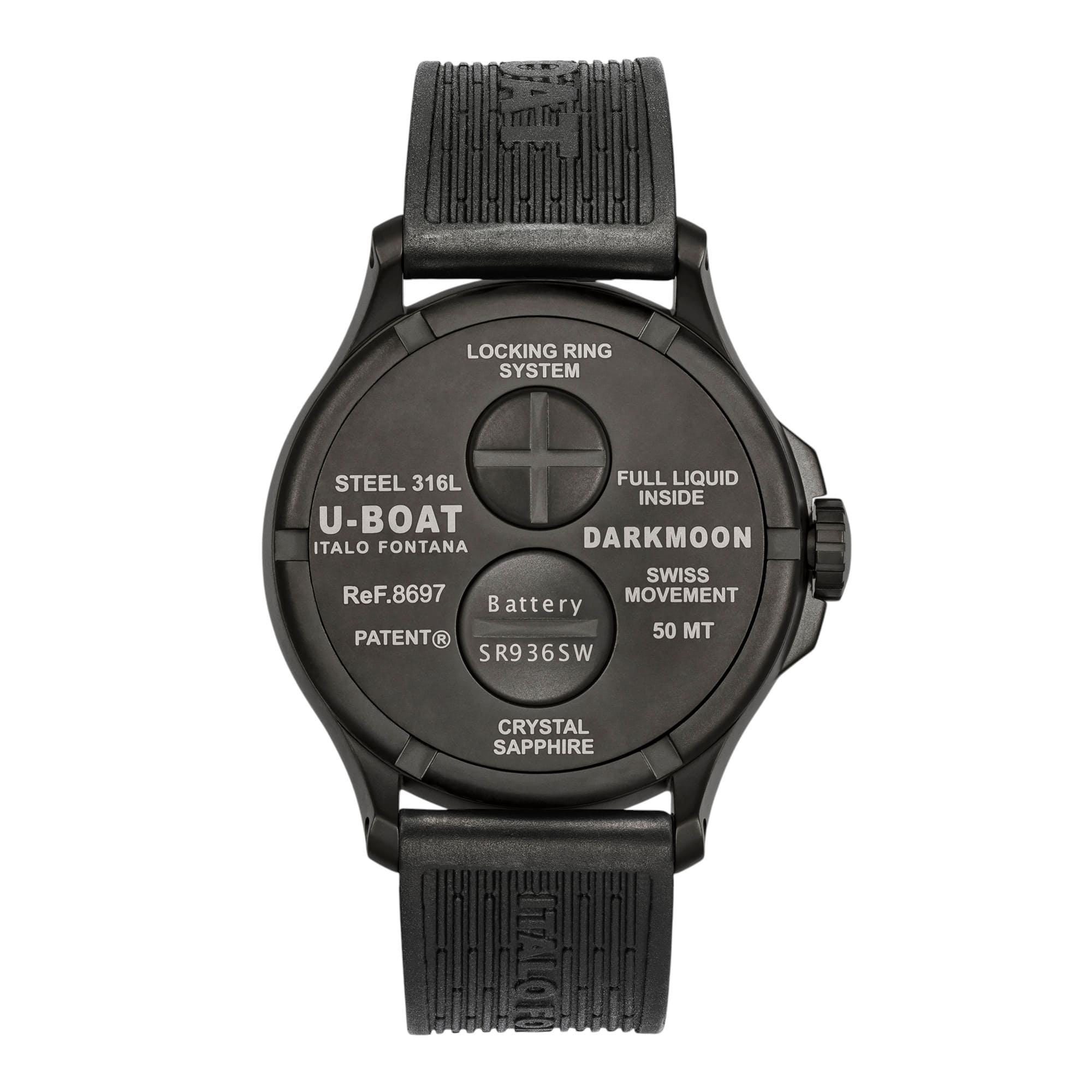 U-BOAT Darkmoon - 44mm - Quartz - 8697/B 