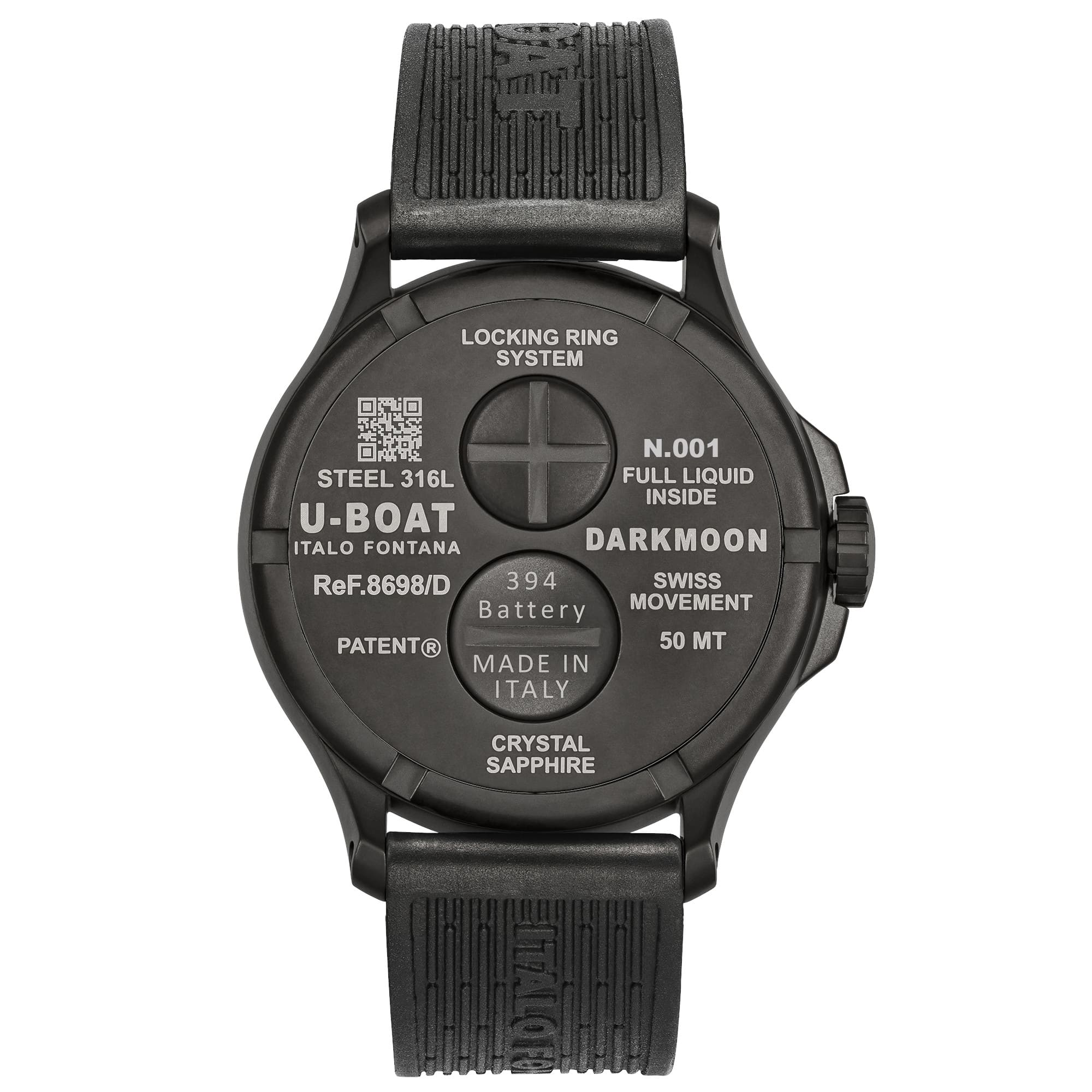 U-BOAT Darkmoon - 44mm - Quartz - 8698/D 