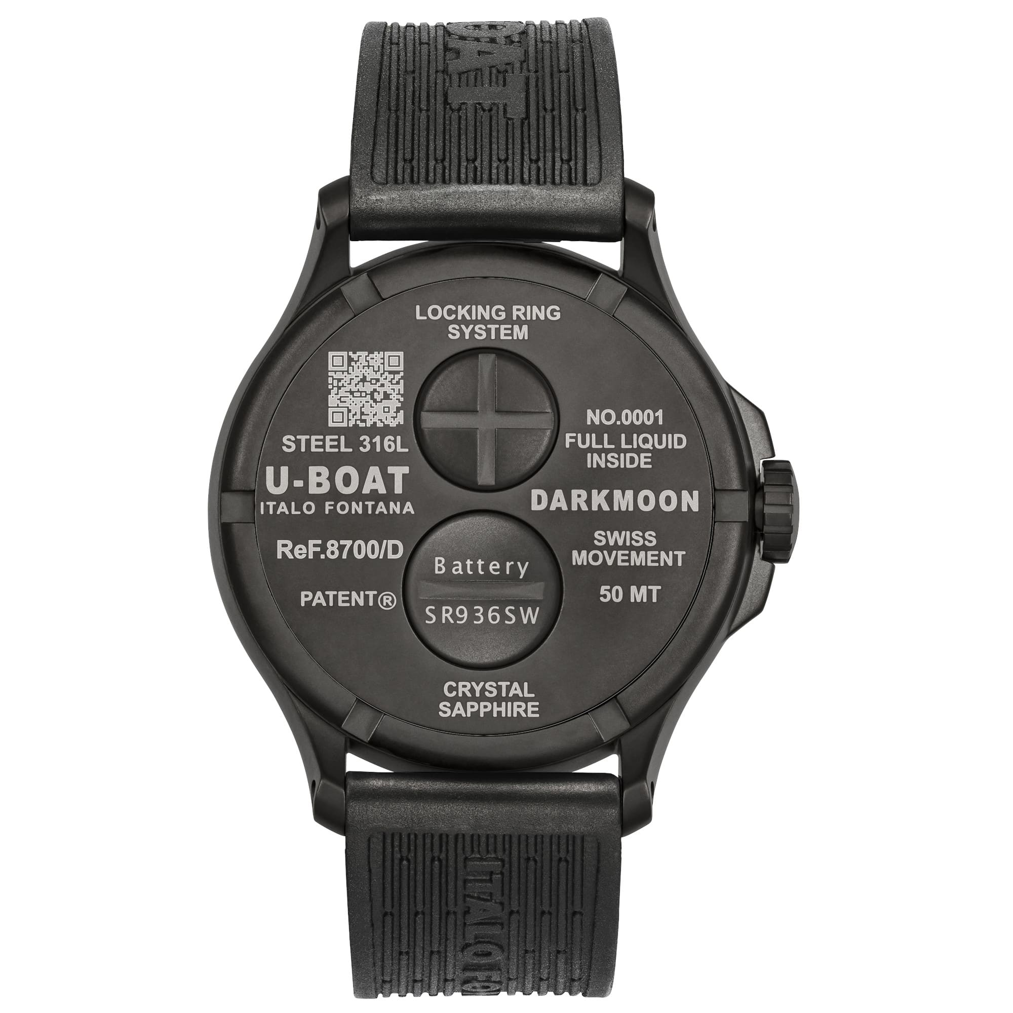 U-BOAT Darkmoon - 44mm - Quartz - 8700/D 