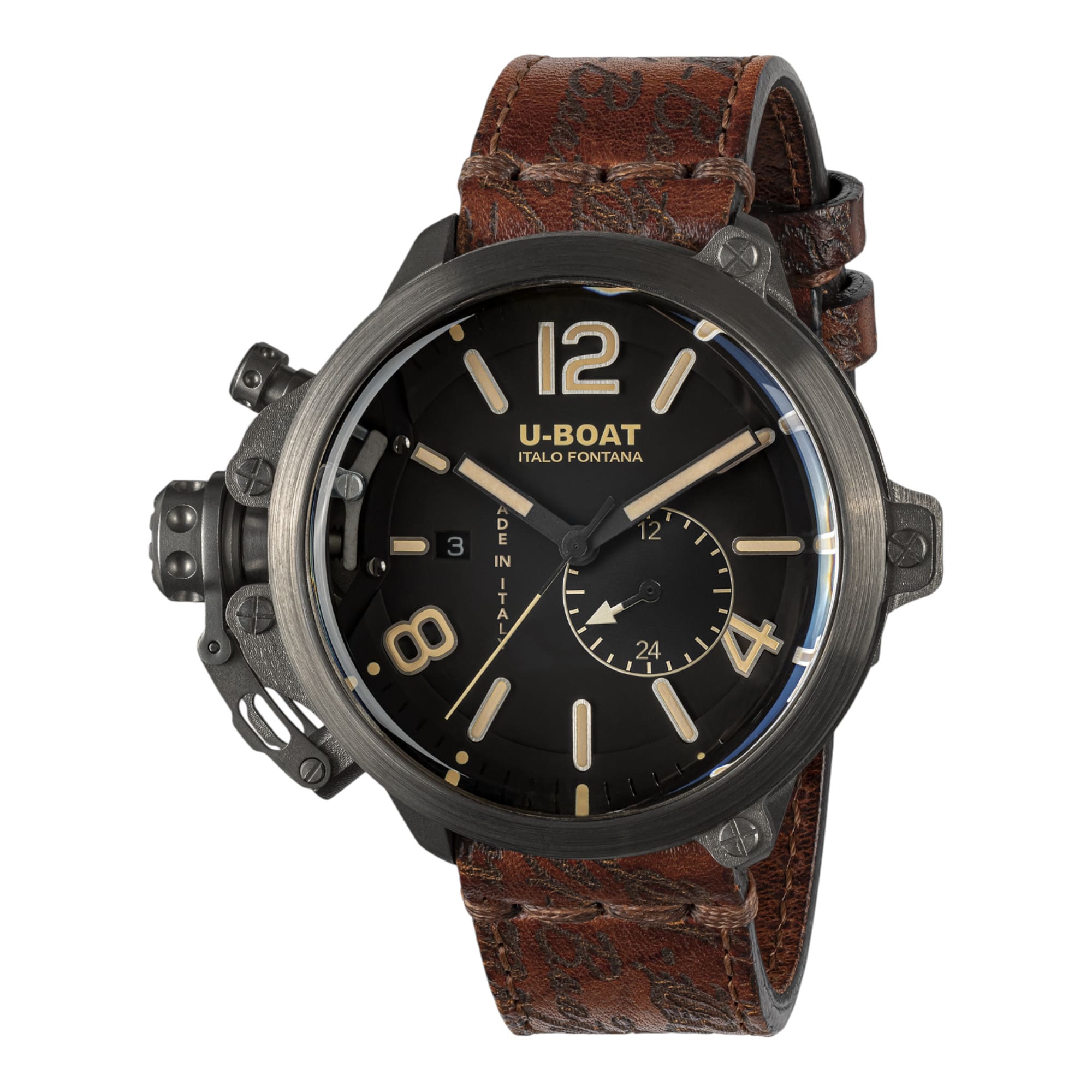 U-BOAT Capsule Titanium BK BE - 50mm - Automatic - 8805 