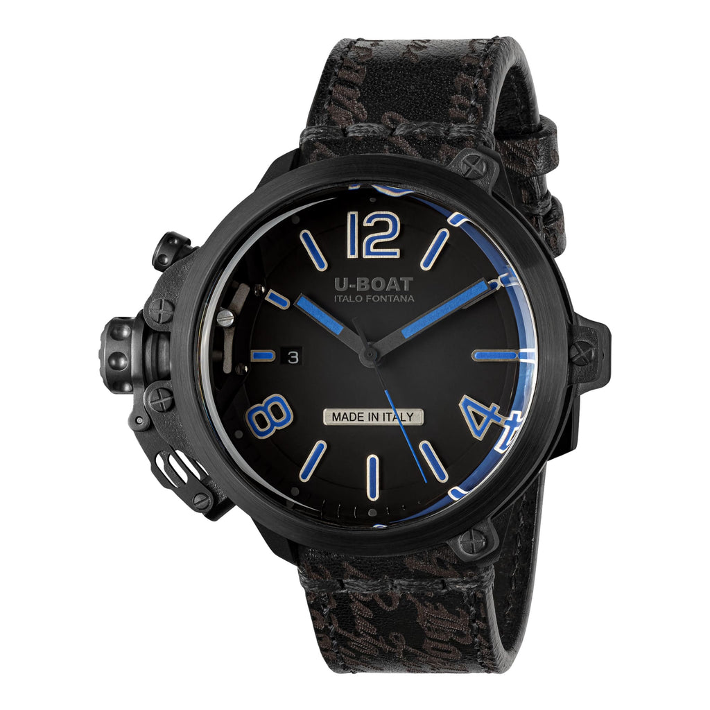 U-BOAT Capsule PVD BK BL - 50mm - Automatic - 8806 