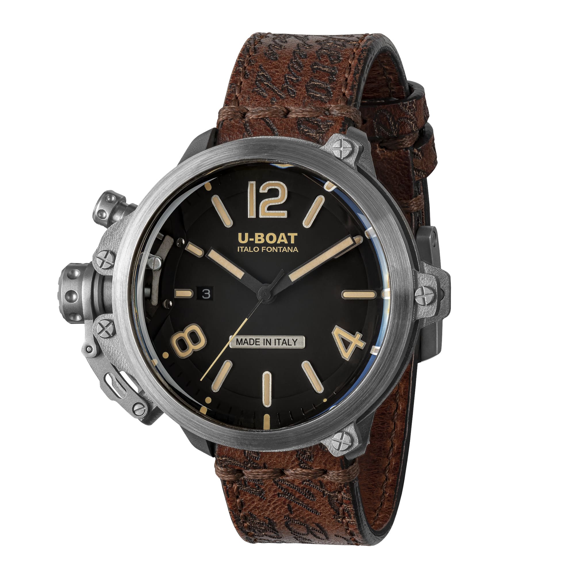 U-BOAT Capsule SS BK BE - 50mm - Automatic - 8807 