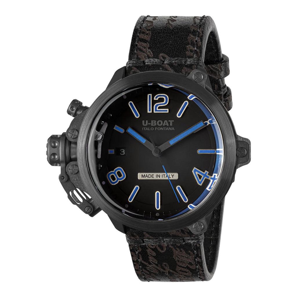 U-BOAT Capsule PVD BK BL - 45mm - Automatic - 8808 