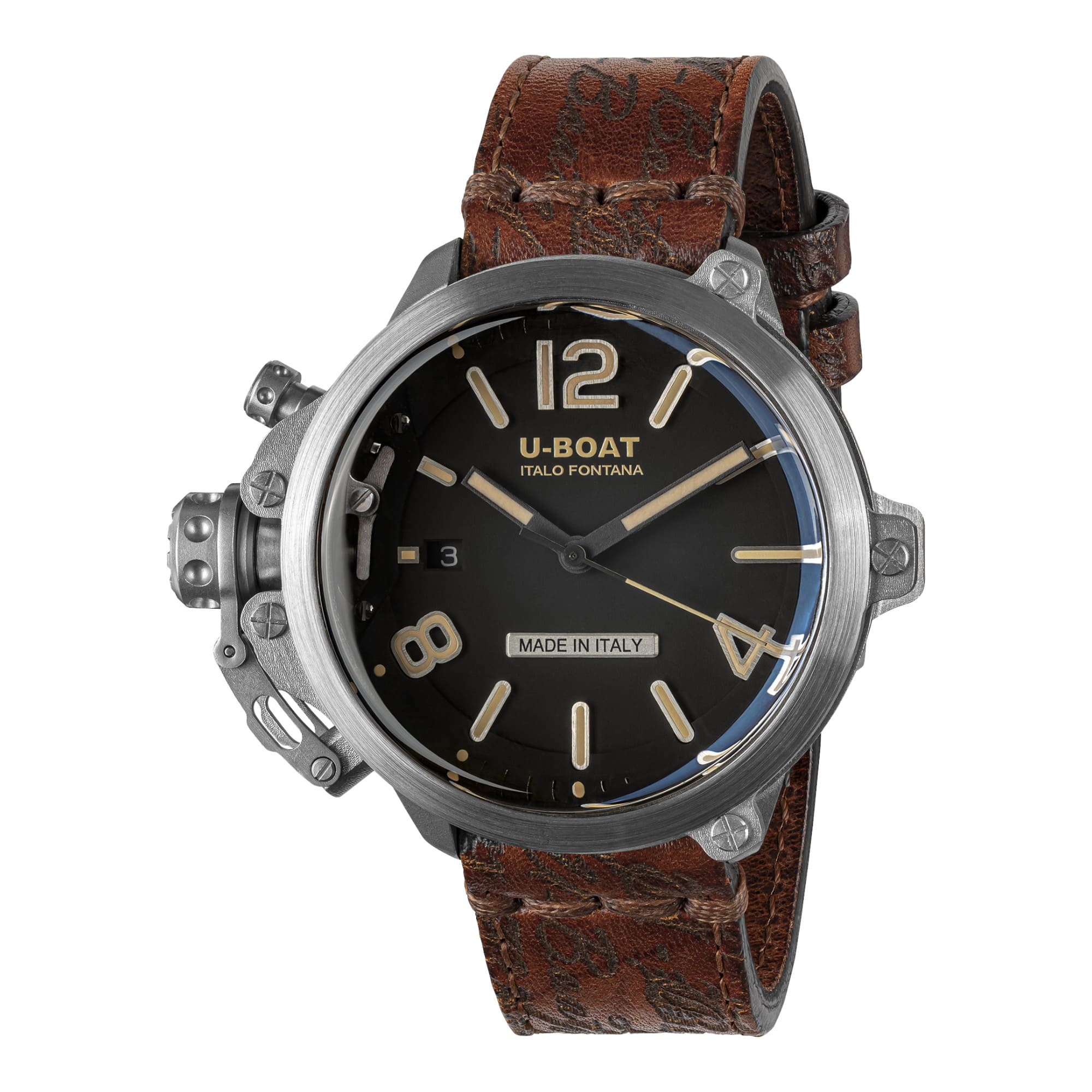 U-BOAT Capsule SS BK BE - 45mm - Automatic - 8809 
