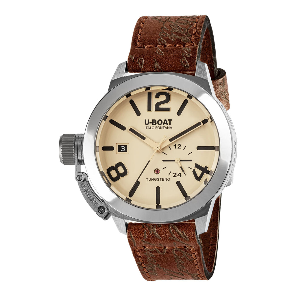 U-BOAT  Classico Tungsteno Beige- 42 mm - Automatique - 8892