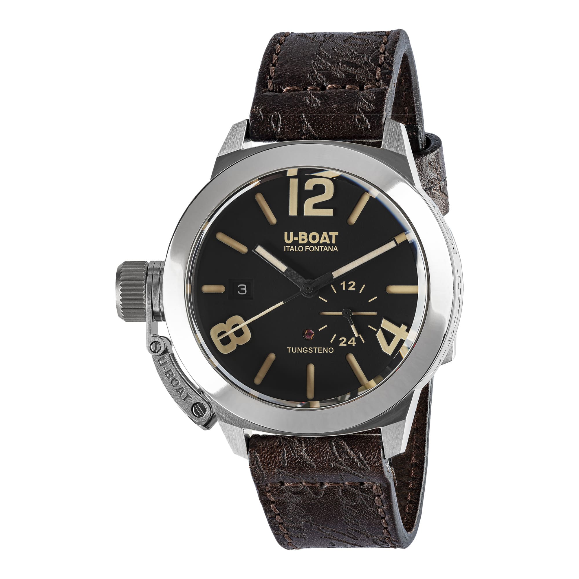 U-BOAT Classico Tungsteno Black - 42mm - Automatic - 8893 