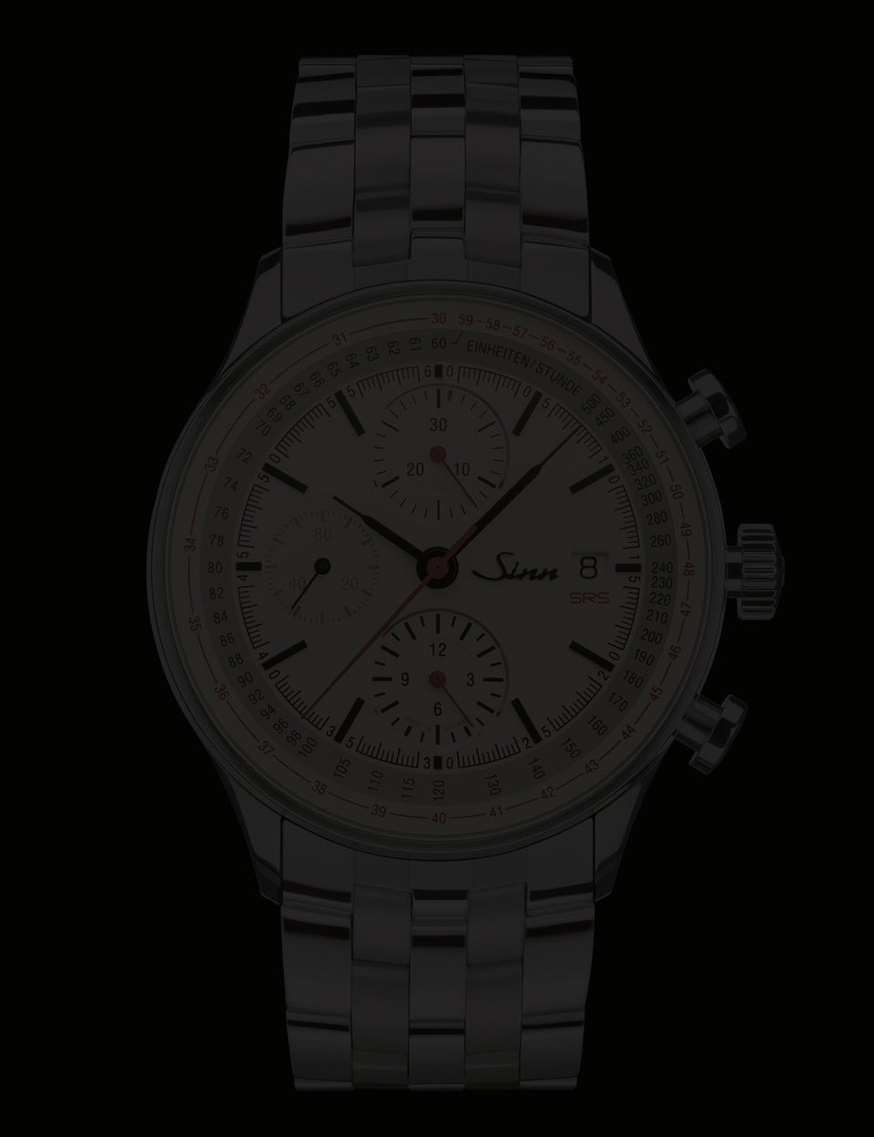 Sinn watch - 910 SRS - Leather strap