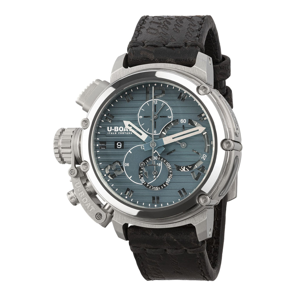 U-BOAT  Chimera Chrono SS Blu - 46 mm - Automatique - 9589