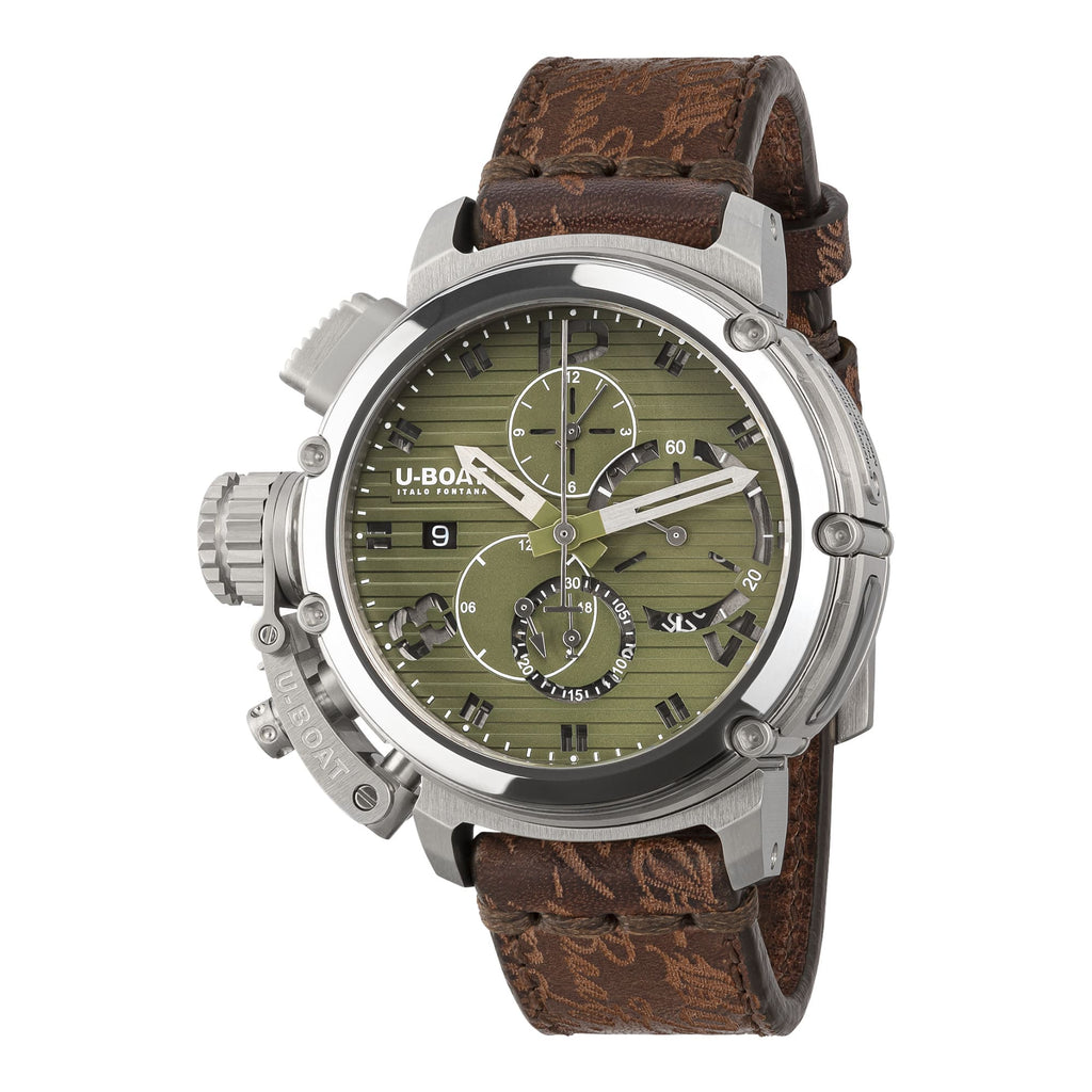 U-BOAT  Chimera Chrono SS Blu - 46 mm - Automatique - 9591