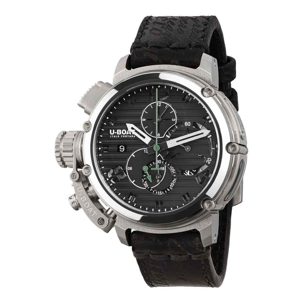 U-BOAT  Chimera Chrono SS Nero - 46 mm - Automatique - 9592