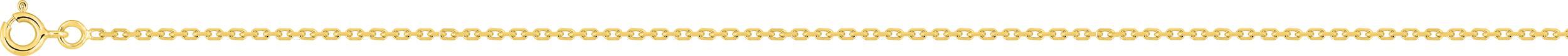 Chaine maille forçat en or jaune 9ct 1.6mm