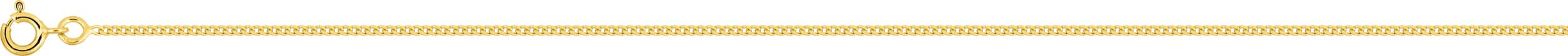 Chaine maille gourmette en or jaune 9ct 1.35mm