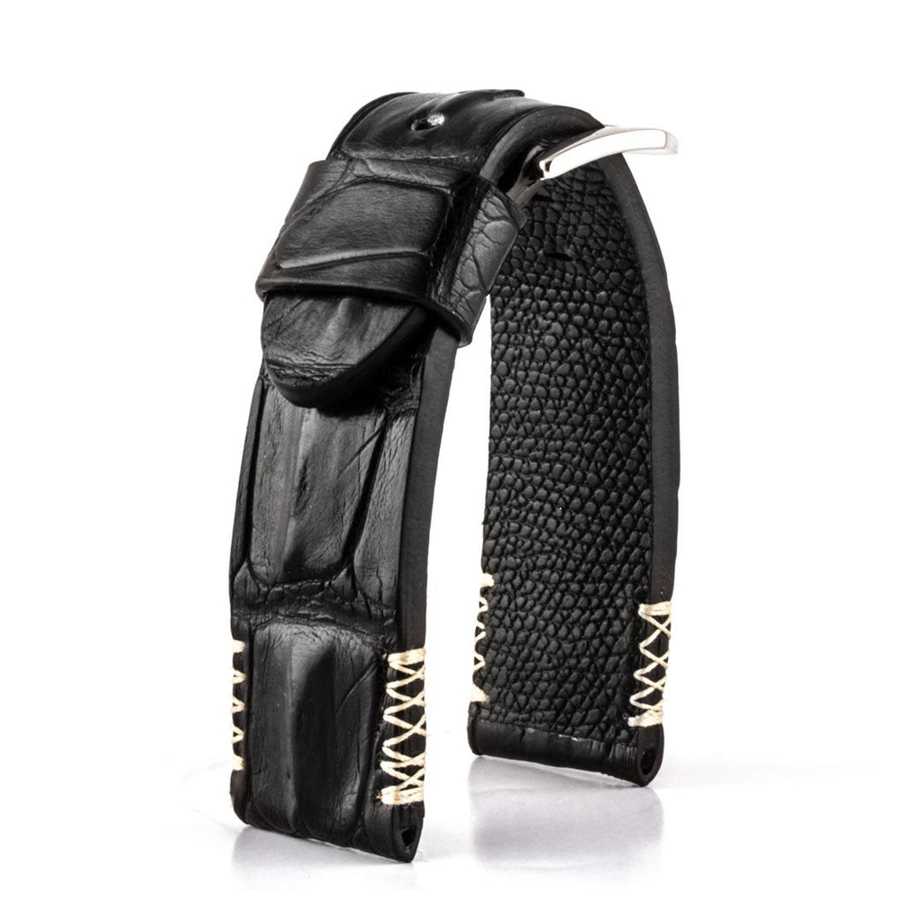 U-Boat - Bracelet-montre cuir - Alligator corné (noir, gris, marron, bleu, vert...)
