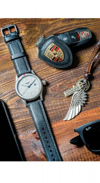 Hanhart 1882 Watch - Pioneer One Gray