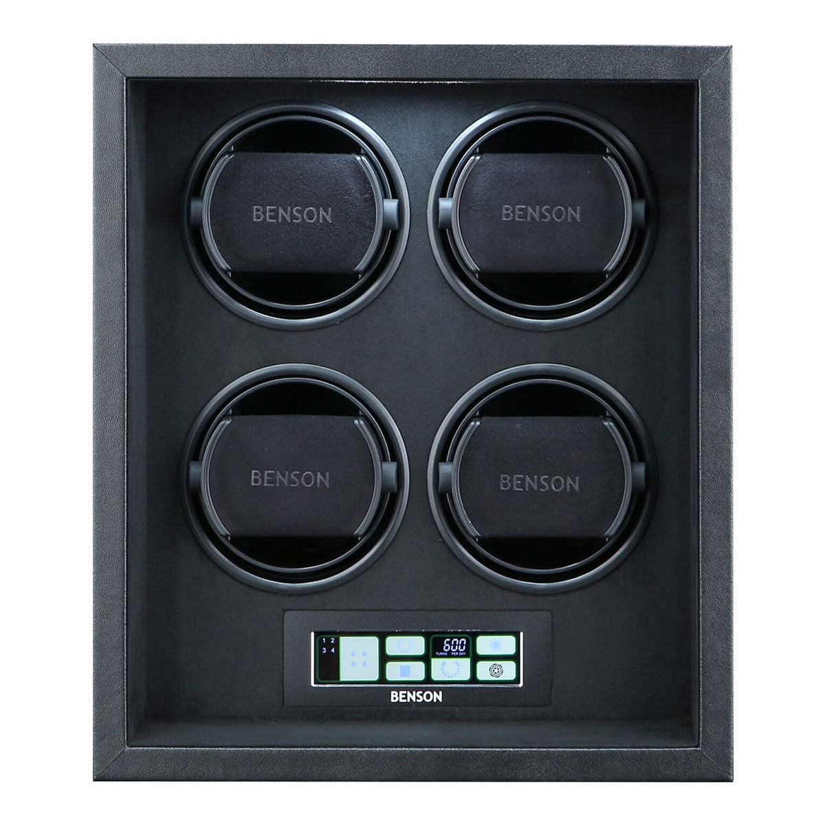 Benson Black Series Leather 4.22 - Watchwinder 4 watches