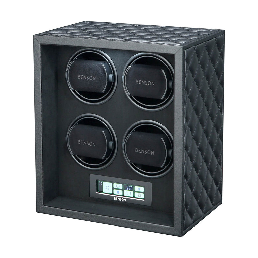 Benson Black Series Leather 4.22 - Watchwinder 4 watches