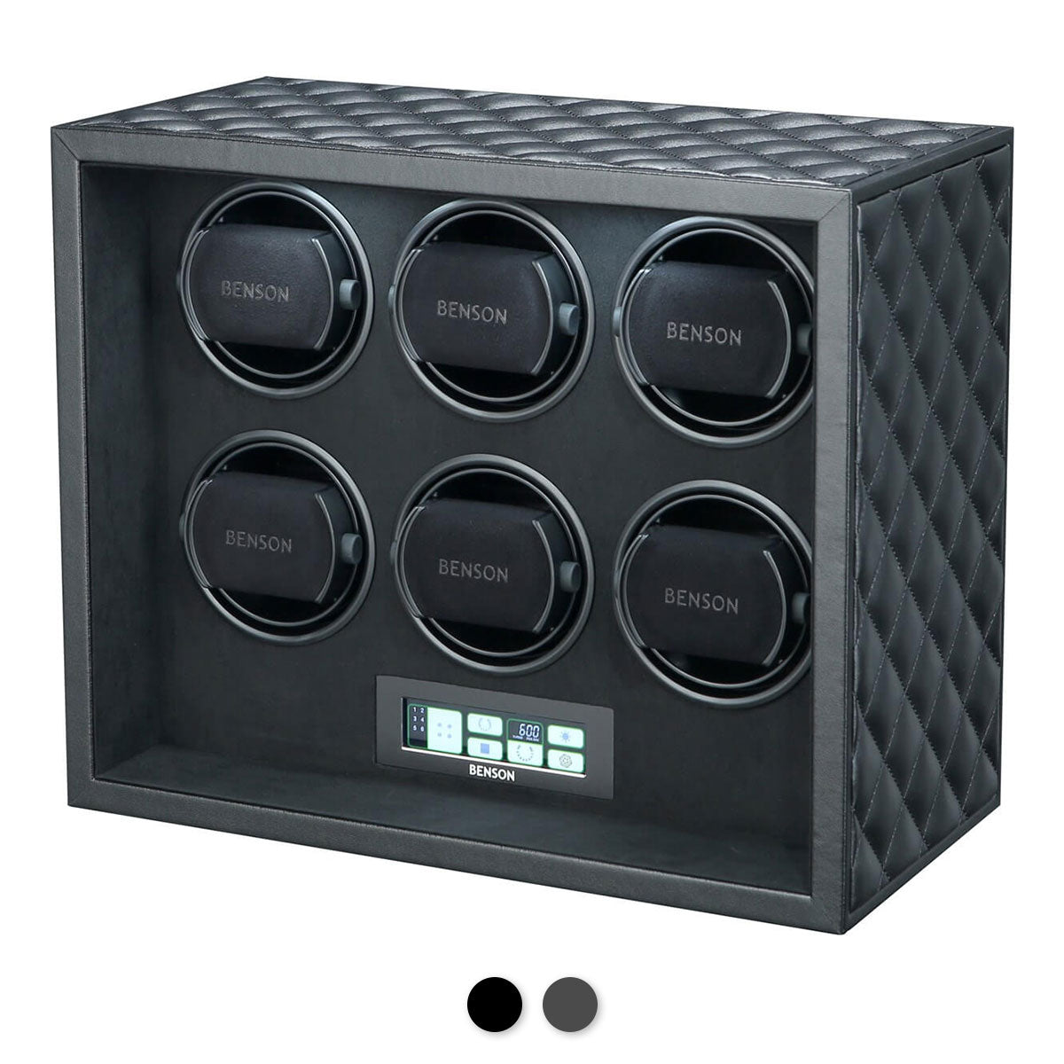 Benson Black Series Leather 6.22 - Watchwinder 6 watches