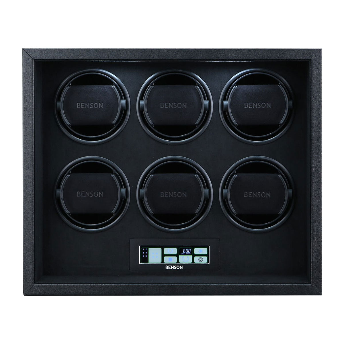 Benson Black Series Leather 6.22 - Watchwinder 6 watches