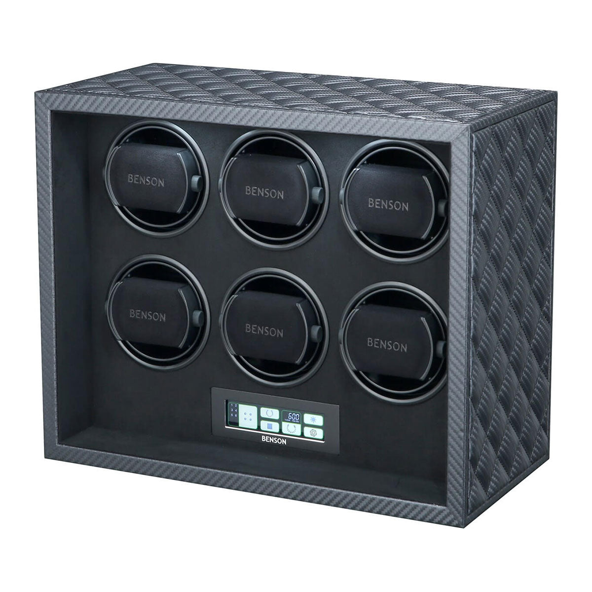 Benson Black Series Leather 6.22 - Watchwinder 6 watches