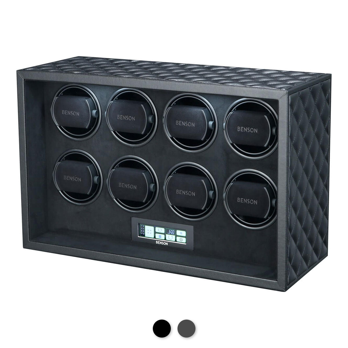 Benson Black Series Leather 8.22 - Watchwinder 8 watches