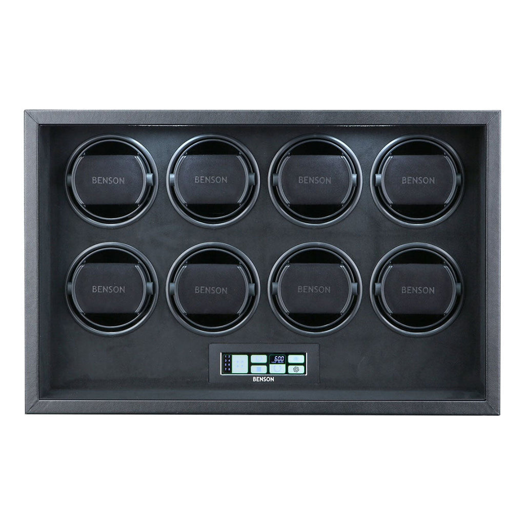 Benson Black Series Leather 8.22 - Watchwinder 8 watches