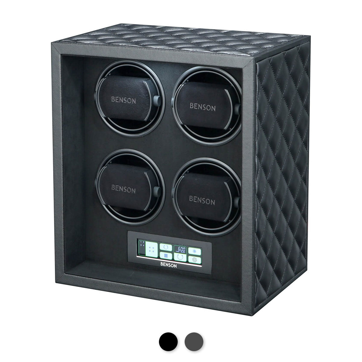 Benson Black Series Leather 4.22 - Watchwinder 4 watches