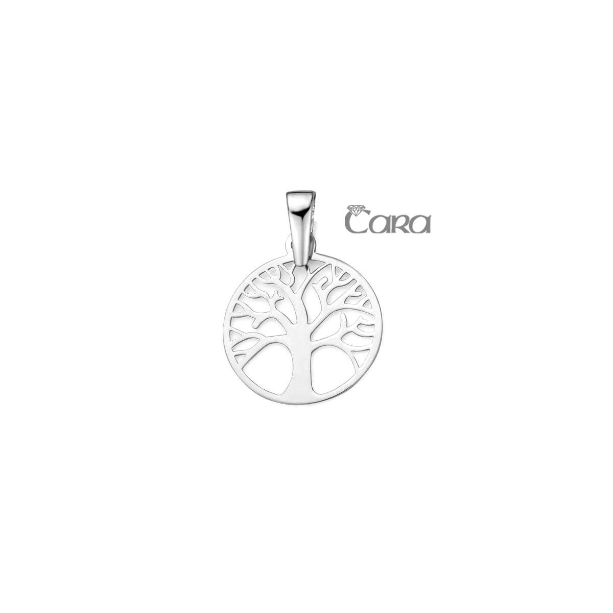 Pendentif arbre de vie en or blanc 18ct
