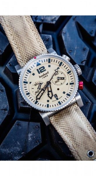 Hanhart 1882 Watch - Primus Desert Pilot 