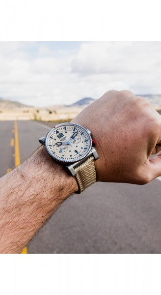 Hanhart 1882 Watch - Primus Desert Pilot 