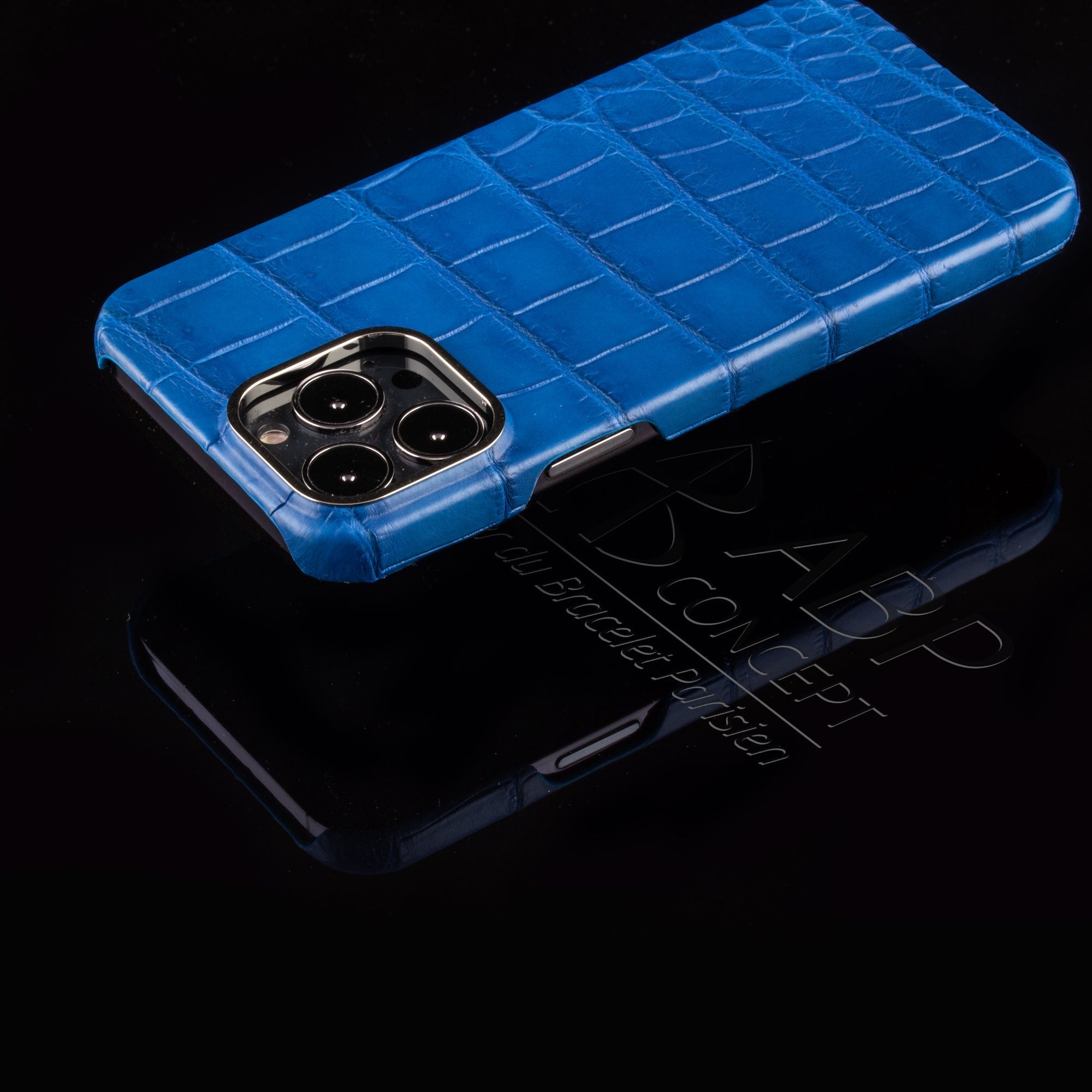 Coque cuir pour iPhone 15, 14 & 13 ( Tous modèles )  - Alligator