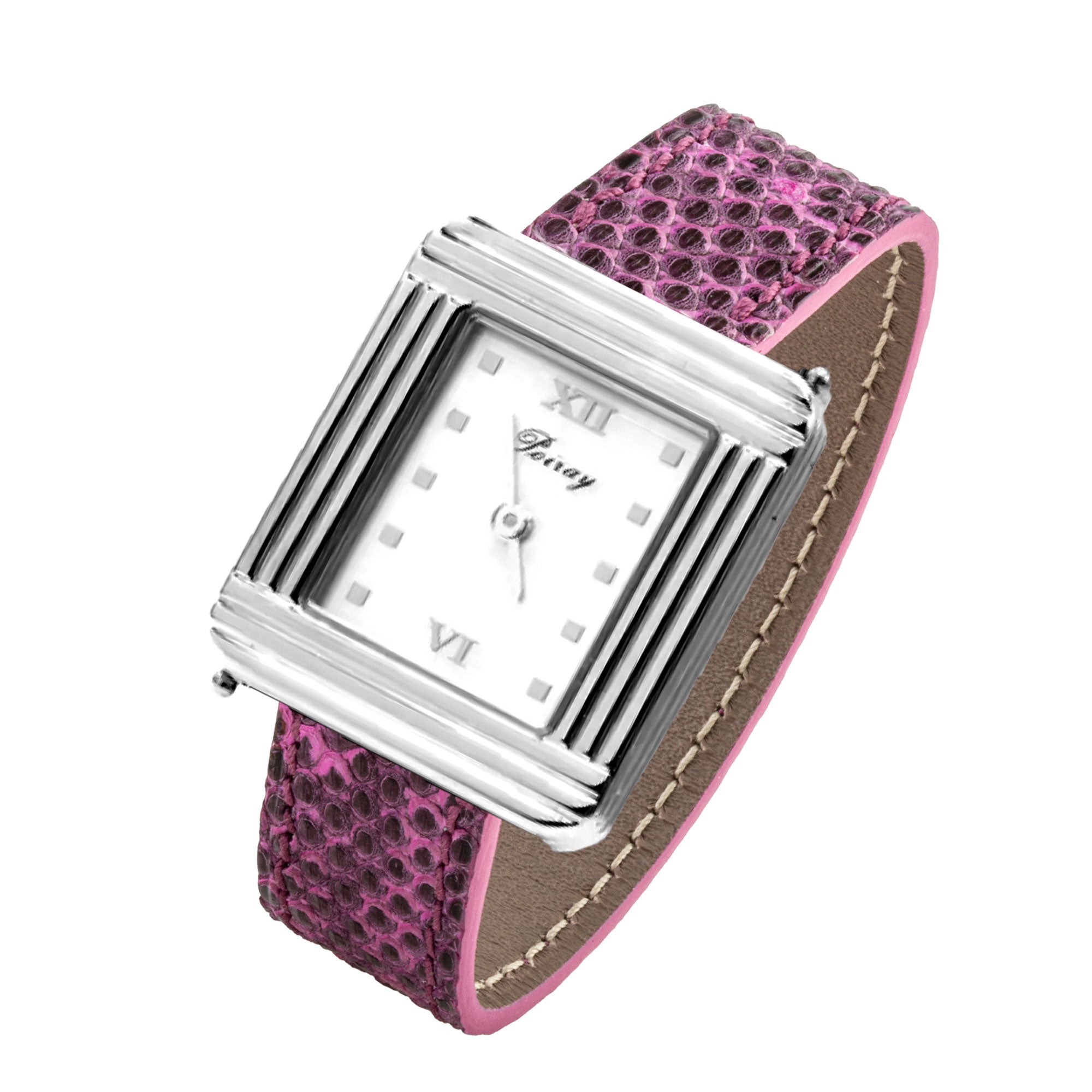 Leather strap watch strap for Poiray watch (Python, lizard, calfskin, etc.)