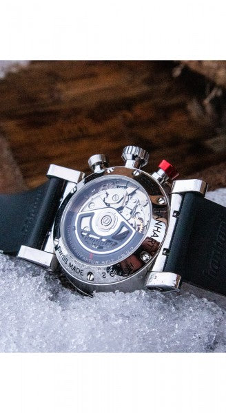 Montre Hanhart 1882 - Primus Racer Argent