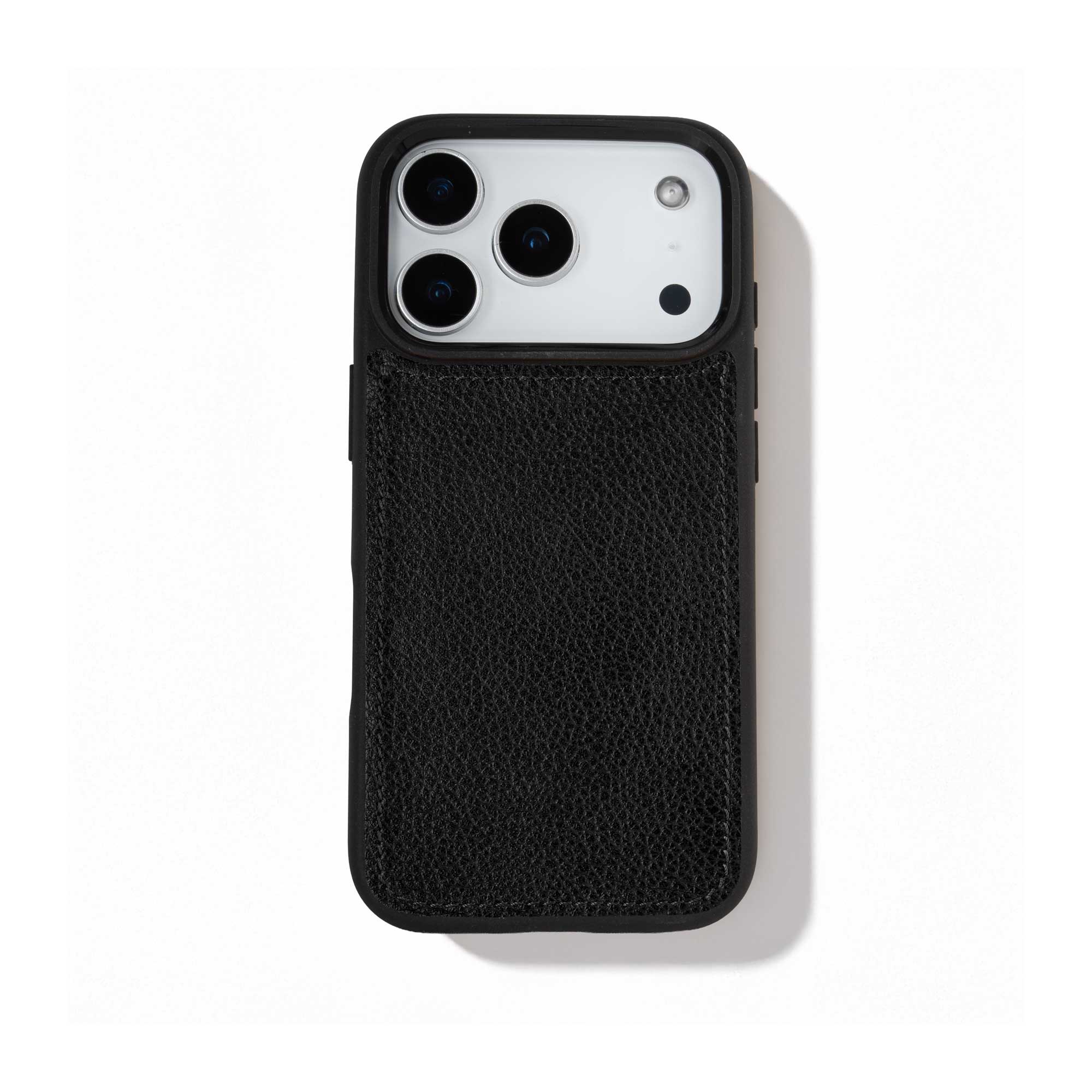 Coque cuir "Sport" pour iPhone 17 Pro / Pro Max - Buffle