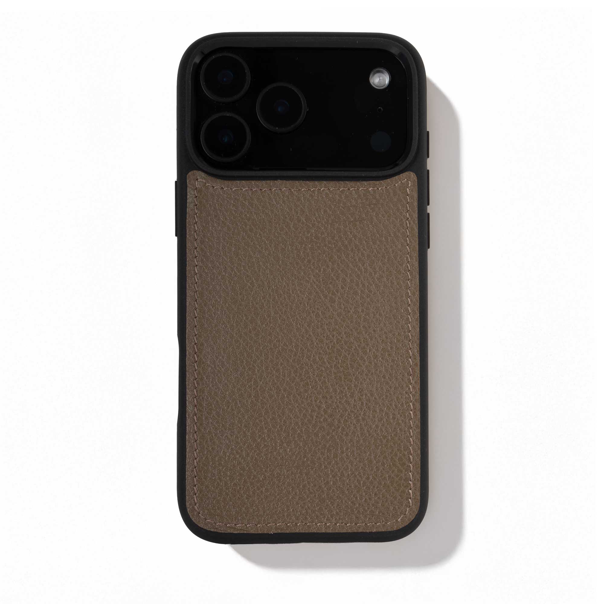 Coque cuir "Sport" pour iPhone 17 Pro / Pro Max - Buffle