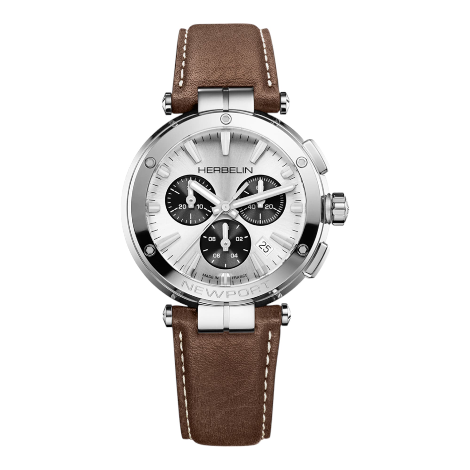 Newport Quartz Chronograph - 40.5mm - 37658AP42MA 