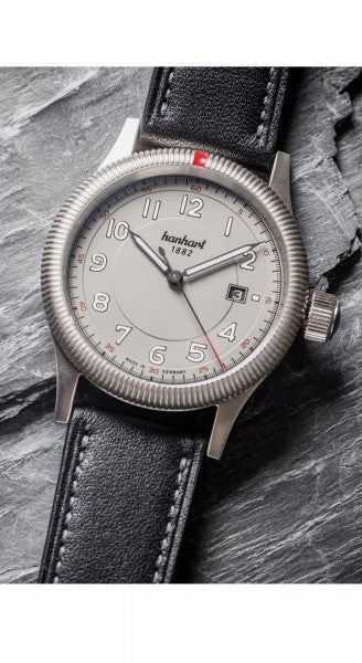 Hanhart 1882 Watch - Pioneer One Gray