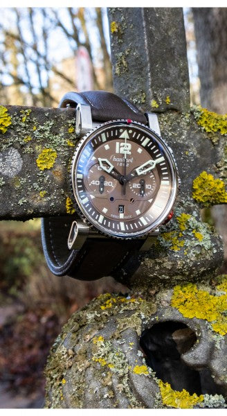 Hanhart 1882 Watch - Primus Pilot Brown