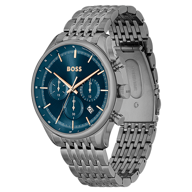 BOSS Men's Sport Luxury Chronograph Steel Watch 1514083