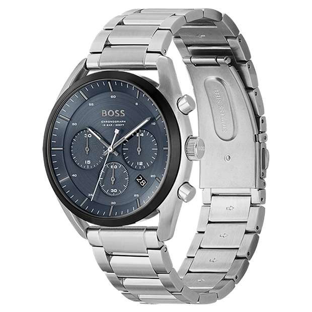 BOSS Men's Sport Luxury Chronograph Steel Watch 1514093