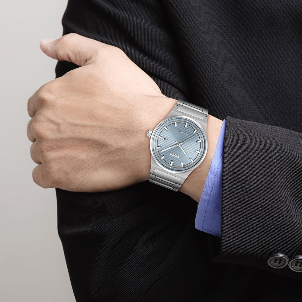 BOSS Men's Candor Automatic Steel Watch 1514118