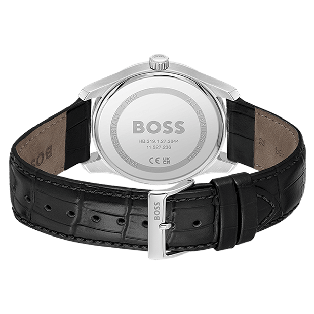 BOSS Men's Business Watch in Black Leather 1514122