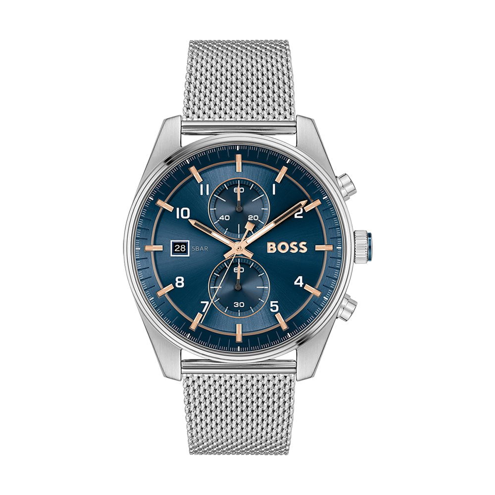 BOSS Men's Skytraveller Steel Watch 1514149