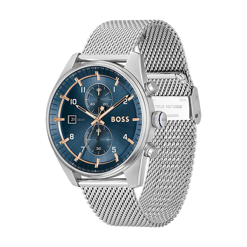 BOSS Men's Skytraveller Steel Watch 1514149