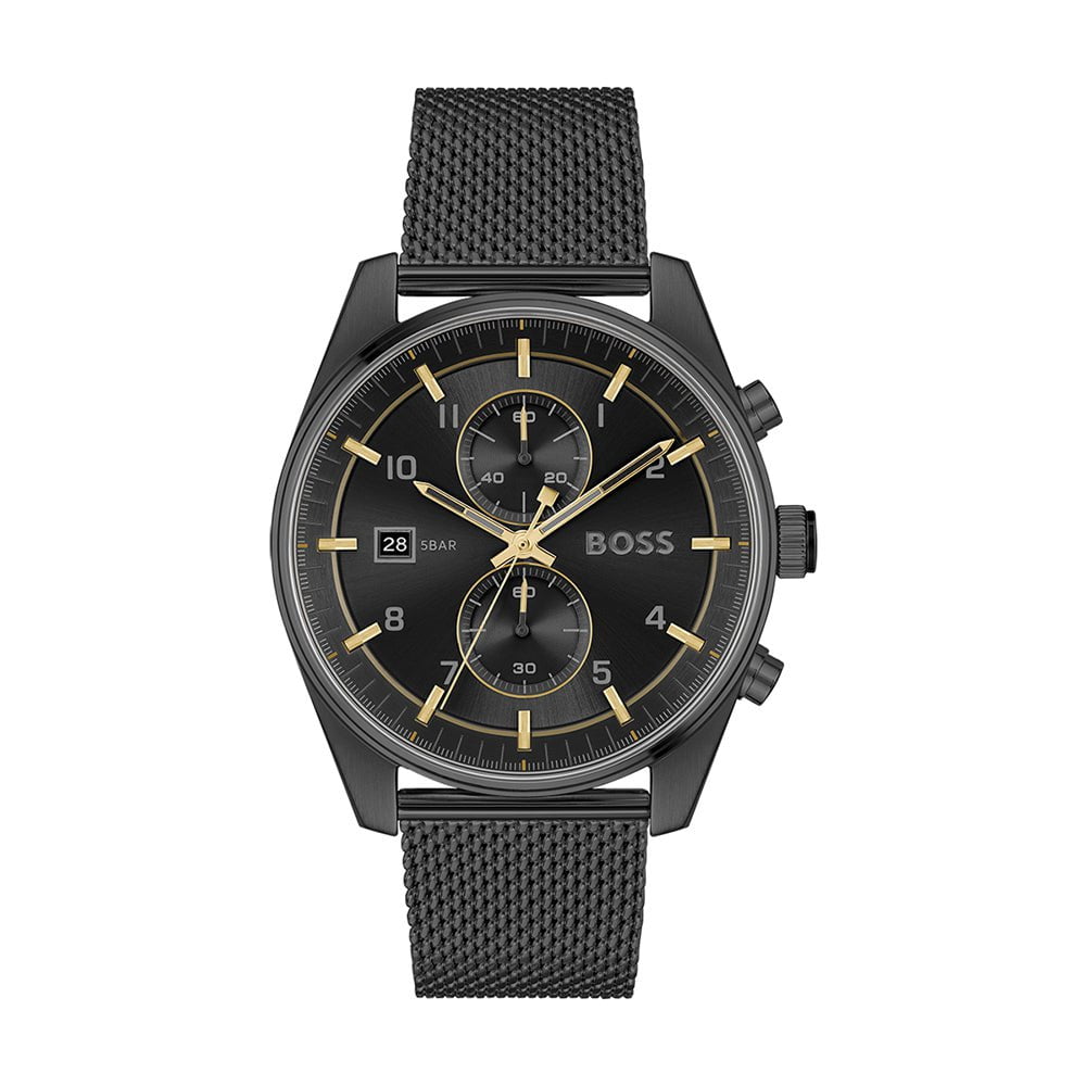 BOSS Men's Sport Luxury Chronograph Steel Watch 1514150